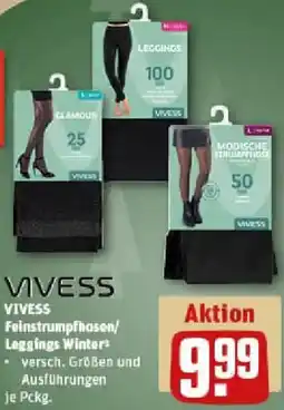 REWE VIVESS Feinstrumpfhosen/ Leggings Winter Angebot