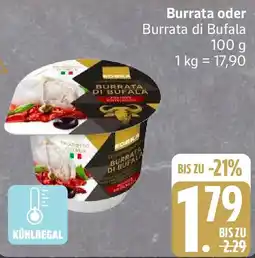 Edeka EDEKA GENUSSMOMENTE Burrata oder Burrata di Bufala Angebot