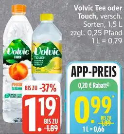 Edeka Volvic Tee oder Touch Angebot