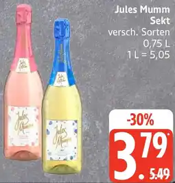 Edeka Jules Mumm Sekt Angebot