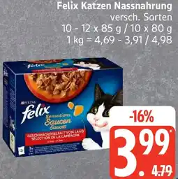Edeka Felix Katzen Nassnahrung Angebot