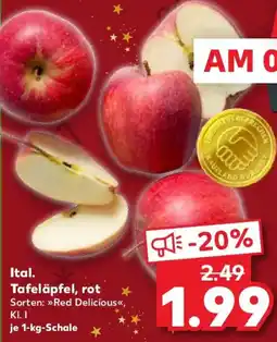 Kaufland Ital. Tafeläpfel, rot Angebot