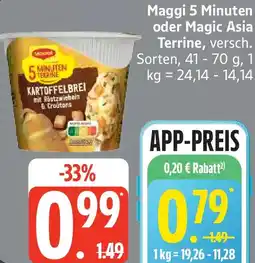 Edeka Maggi 5 Minuten oder Magic Asia Terrine Angebot