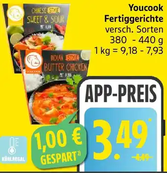 Edeka Youcook Fertiggerichte Angebot