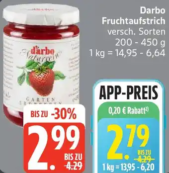 Edeka Darbo Fruchtaufstrich Angebot