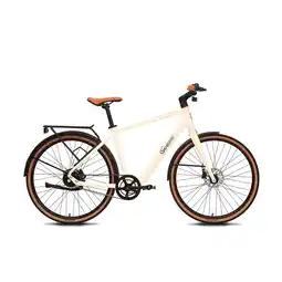 Netto Marken-Discount SachsenRAD Urban City E-Bike C3M Roma in Mamorweiss mit Riemenantrieb Angebot
