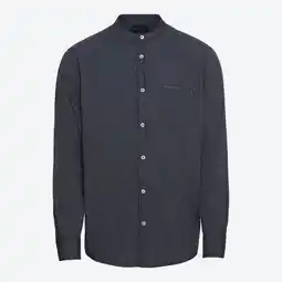 NKD Herren-Langarmhemd mit Stehkragen Angebot