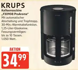 Edeka KRUPS Kaffeemaschine ,,F30908 ProAroma" Angebot