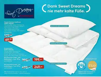 Galeria Sweet Dreams By Kunsemuller Doppel-kammer-kopfkissen Oder Kassettenbett Angebot