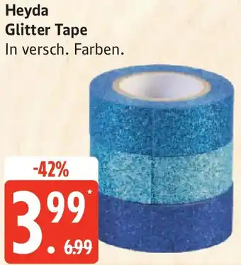 Edeka Heyda Glitter Tape Angebot