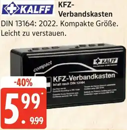 Edeka KALFF KFZ Verbandskasten Angebot