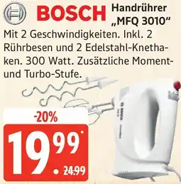 Edeka BOSCH Handrührer ,,MFQ 3010" Angebot
