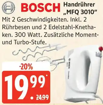 Edeka BOSCH Handrührer ,,MFQ 3010" Angebot
