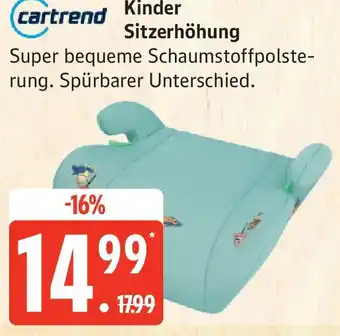 Edeka cartrend Kinder Sitzerhöhung Angebot