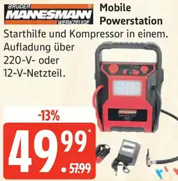 Edeka BRUDER MANNESMANN Mobile Powerstation Angebot