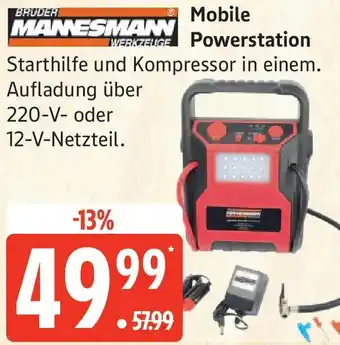 Edeka BRUDER MANNESMANN Mobile Powerstation Angebot