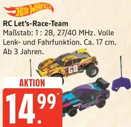 Edeka Hot Wheels RC Let's-Race-Team Angebot