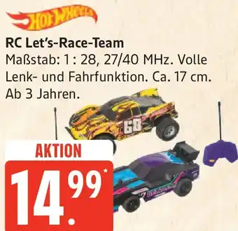 Edeka Hot Wheels RC Let's-Race-Team Angebot