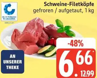 Edeka Schweine-Filetköpfe Angebot