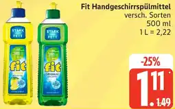 Edeka Fit Handgeschirrspülmittel Angebot