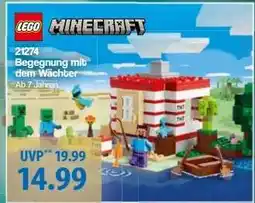 Famila Nord Ost LEGO Minecraft 21274 Begegnung mit dem Wächter Angebot