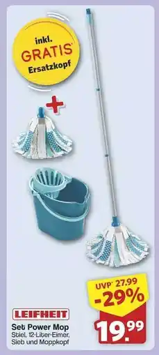 Famila Nord Ost LEIFHEIT Set Power Mop Angebot