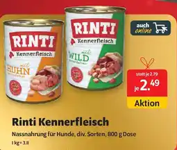 Das Futterhaus Rinti Kennerfleisch Angebot