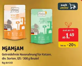 Das Futterhaus MjAMjAM Angebot