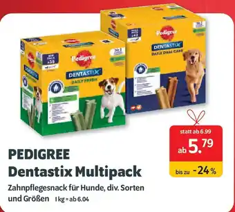 Das Futterhaus PEDIGREE Dentastix Multipack Angebot
