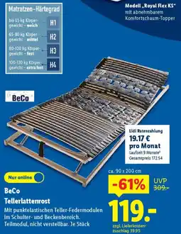 Lidl BeCo Tellerlattenrost Angebot