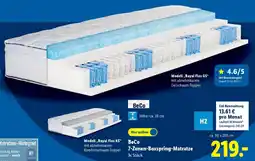 Lidl BeCo 7-Zonen-Boxspring-Matratze Angebot