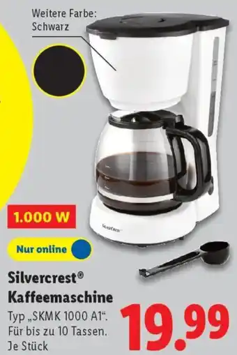 Lidl Silvercrest Kaffeemaschine Angebot