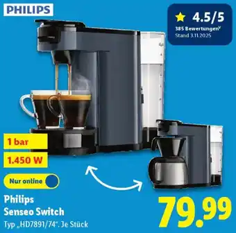 Lidl Philips Senseo Switch Angebot