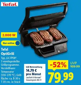Lidl Tefal OptiGrill Angebot