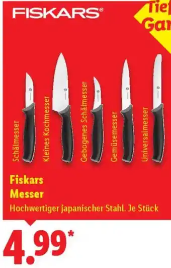 Lidl Fiskars Messer Angebot