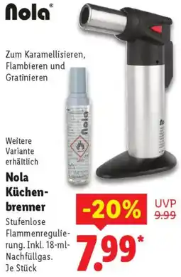 Lidl Nola Küchenbrenner Angebot