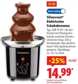 Lidl Silvercrest Elektrischer Schokobrunnen Angebot