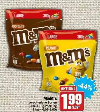 Hit M&m's Angebot