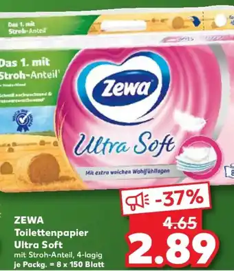 Kaufland ZEWA Toilettenpapier Ultra Soft Angebot