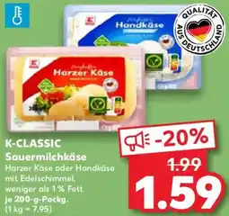 Kaufland K-CLASSIC Sauermilchkäse Angebot