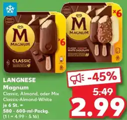 Kaufland LANGNESE Magnum Angebot