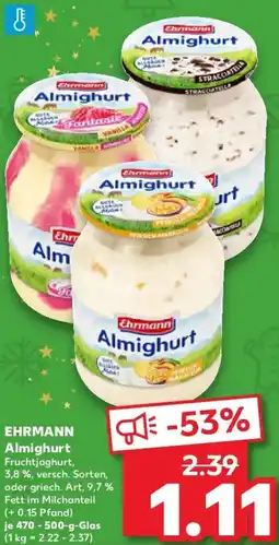Kaufland EHRMANN Almighurt Angebot