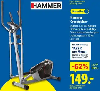 Lidl Hammer Crosstrainer Angebot