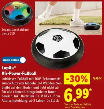 Lidl Lupilu Air-Power-Fußball Angebot