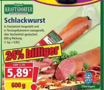 Norma Kraftsdorfer Schlackwurst Angebot