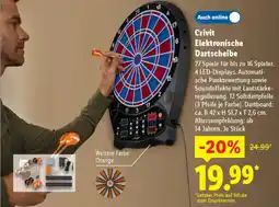 Lidl Crivit Elektronische Dartscheibe Angebot