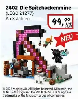 Idee+Spiel LEGO MINECRAFT 2402 Die Spitzhackenmine Angebot