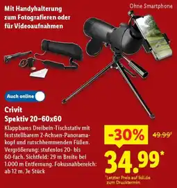 Lidl Crivit Spektiv 20-60x60 Angebot
