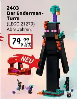 Idee+Spiel LEGO MINECRAFT 2403 Der Enderman- Turm Angebot