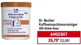 METRO Dr. Becher Kaffeemaschinenreiniger Angebot